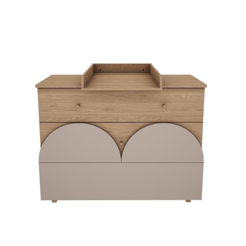 Praktyczna komoda z nakładką do przewijania Bloom