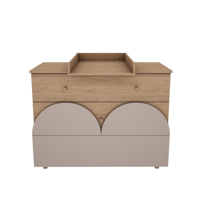 Praktyczna komoda z nakładką do przewijania Bloom