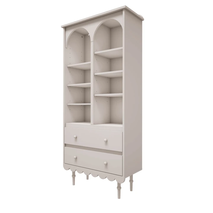 regał retro wysoki babushka