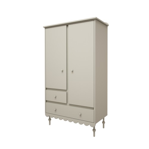 szafa dla dziewczynki Babushka oliwkowa