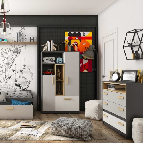 szafka wysoka Pok w pokoju młodzieżowym