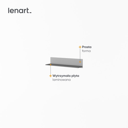 półka Pok do pokoju młodzieżowego - detale