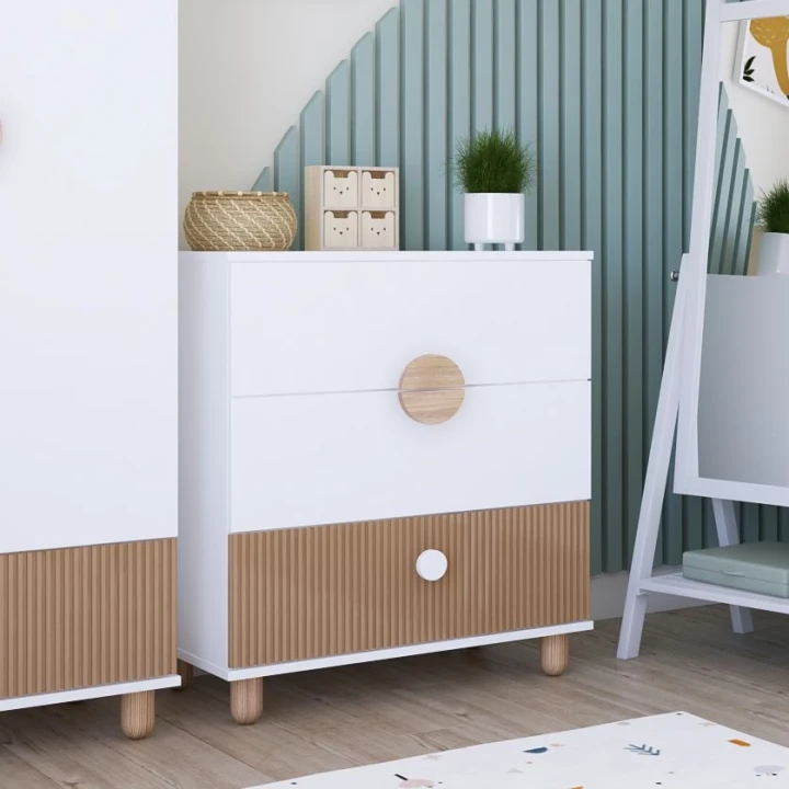 meble dziecięce Cocolo białe – komoda