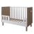 łóżeczko Cocolo białe z barierką ochronną