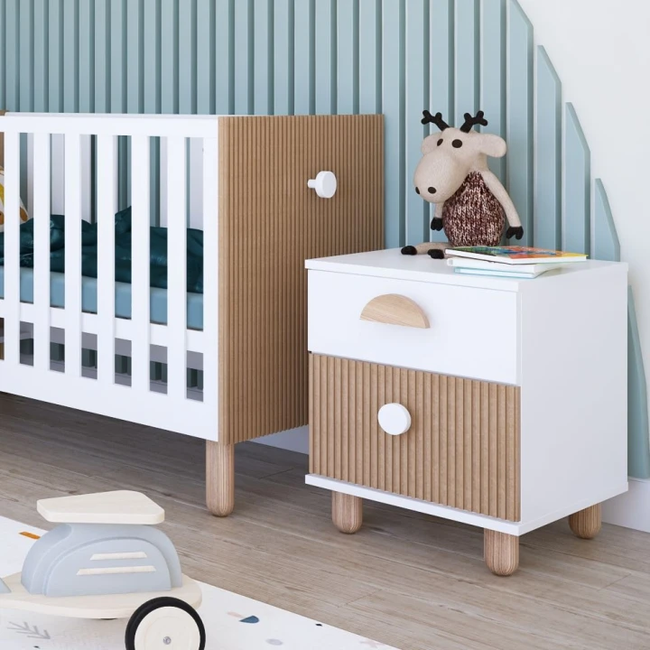 meble dziecięce Cocolo białe – szafka nocna