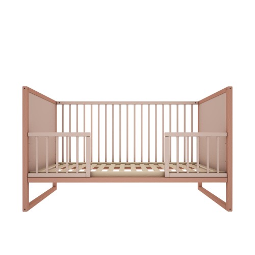 Łóżeczko Tweens 140×70 róż z funkcją tapczanika