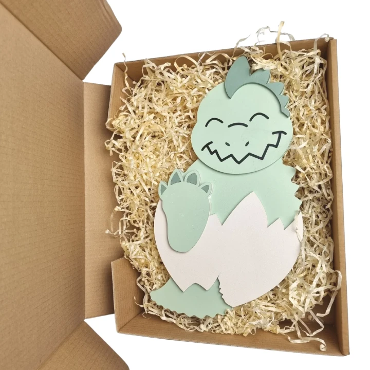 lampka LED dinozaur - sposób pakowania