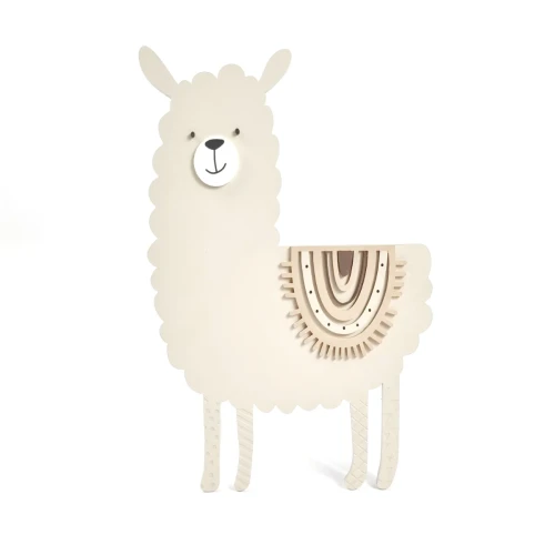 lampka LED lama – dekoracyjne oświetlenie do pokoju dziecięcego