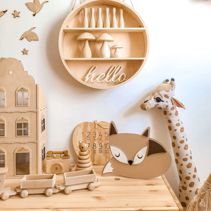 lampka LED lis – bajkowe oświetlenie do pokoju dziecięcego