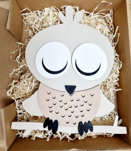 lampka nocna dziecięca sowa - pomysł na prezent dla dziecka