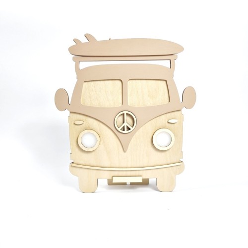 dekoracyjna lampka nocna LED w kształcie auta