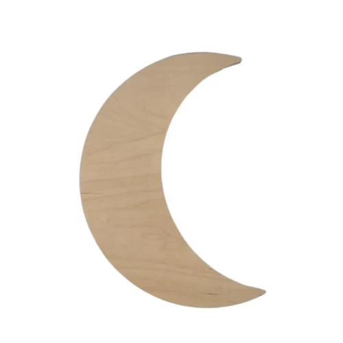 Lampka nocna drewniana Księżyc