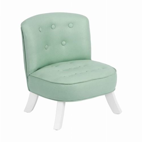 Mini fotel dla dziecka do pokoju w kolorze mięty