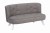 Mini sofa dziecięca w szarym kolorze