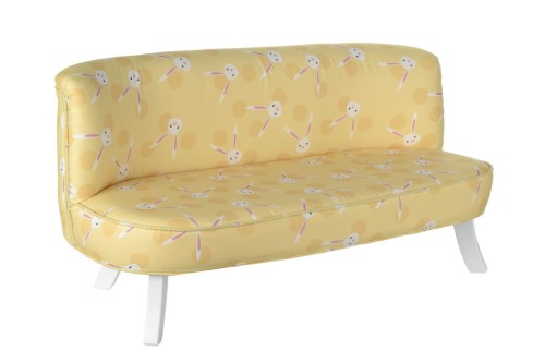 Wygodna sofa dziecięca Cytrynowe Uszy z darmową dostawą