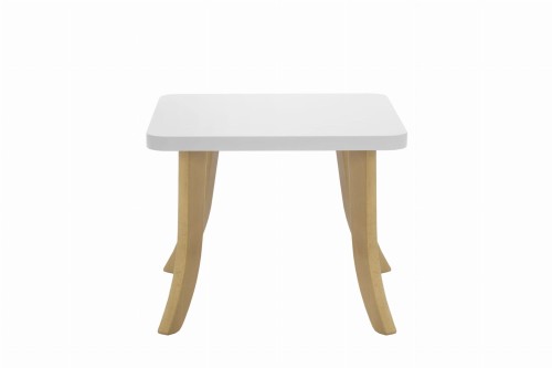 Stolik dla dziecka Kwadrat z białym blatem
