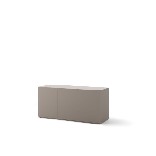 Szafka potrójna WOOW 141×50 cm w kolorze clay gray