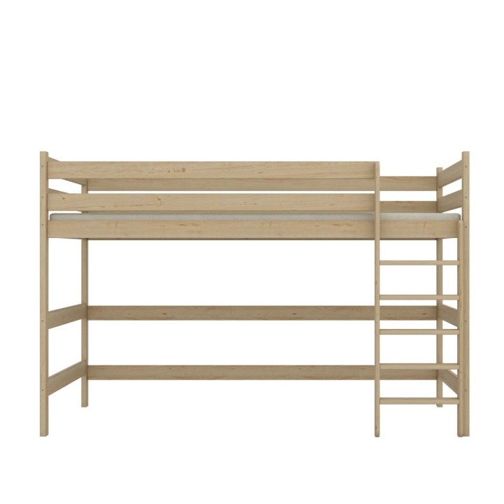 drewniane łóżko młodzieżowe Nubo-2 do pokoju dziecka