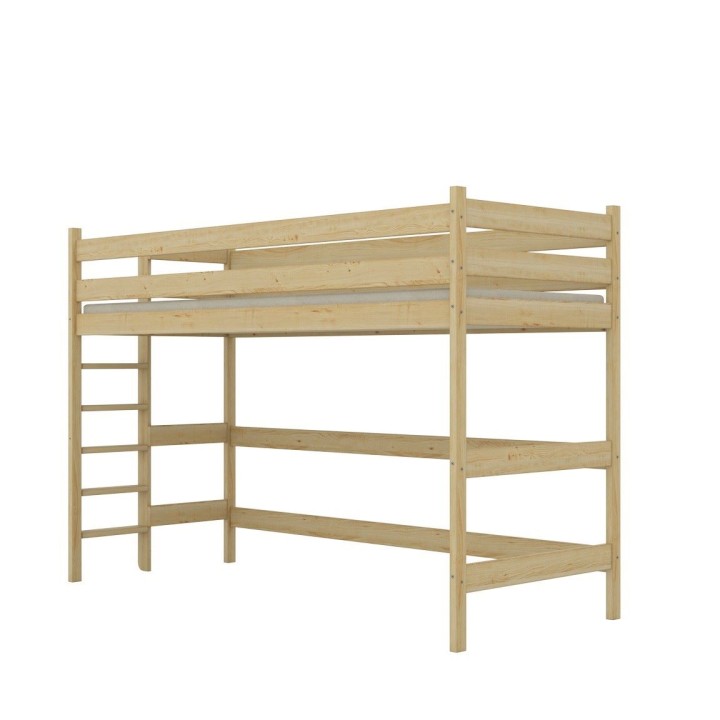 drewniane łóżko młodzieżowe Nubo do pokoju dziecka