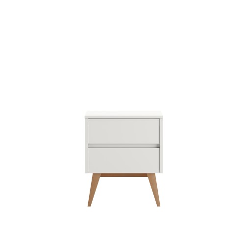 stolik nocny Swing biały do pokoju młodzieżowego