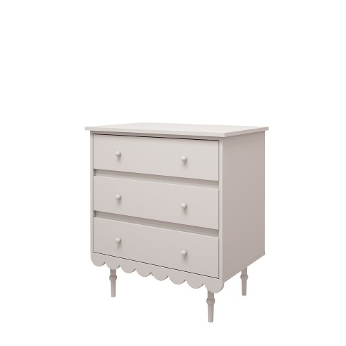 biała komoda dla dziewczynki Babushka