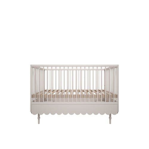 łóżeczko 2w1 Babushka biała