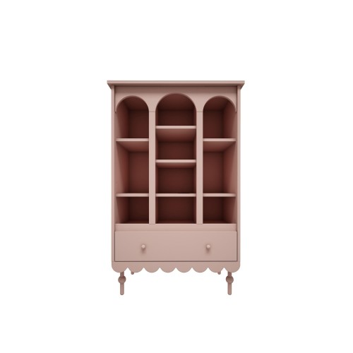 różowy regał dziecięcy retro Babushka