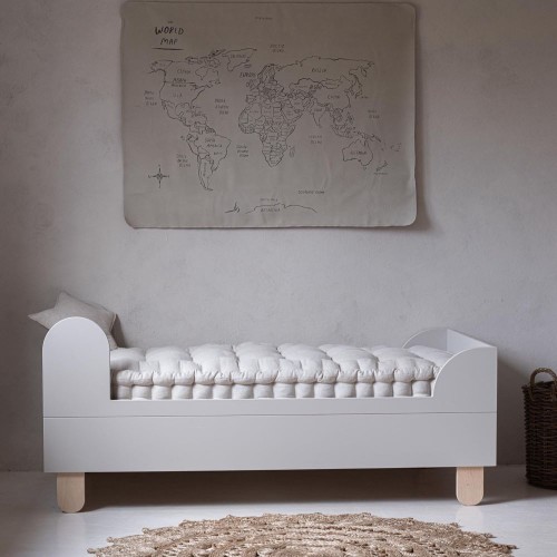 Łóżko skandynawskie Basic kaszmir