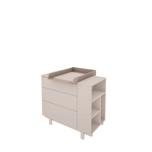 Komoda z przewijakiem Basic trufla do pokoju niemowlaka