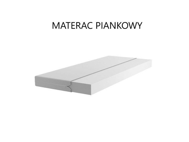 Materac piankowy do łóżka młodzieżowego Classic