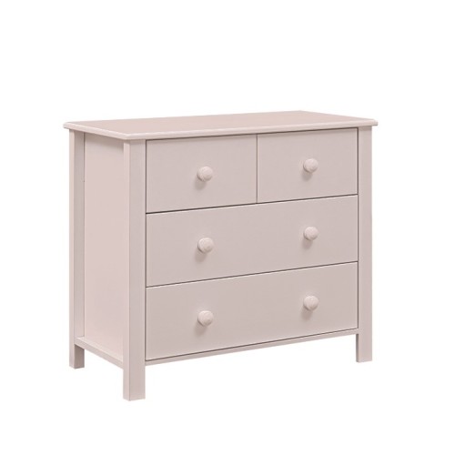 Niska komoda dziecięca Collet z okrągłymi uchwytami