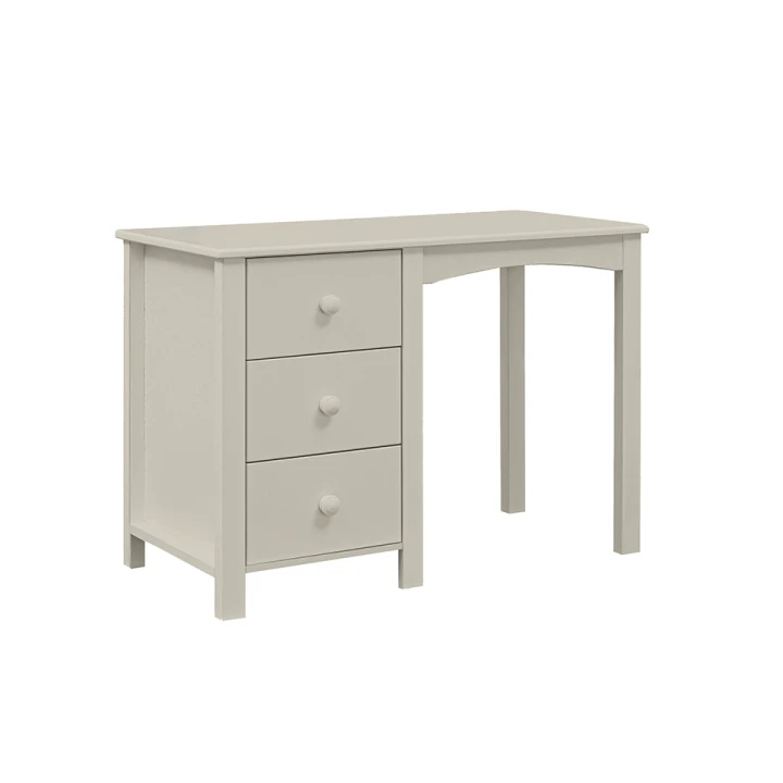 Drewniane biurko dziecięce Collet z trzema szufladami