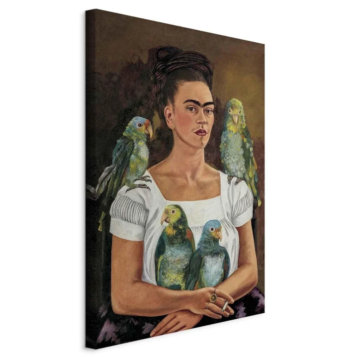 Obraz - Frida Kahlo – Ja i moje papugi