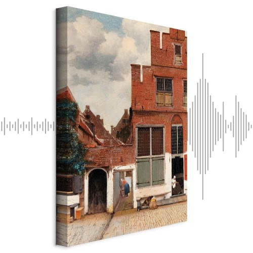 Obraz - Jan Vermeer – Uliczka