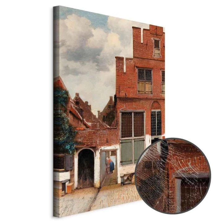 Obraz - Jan Vermeer – Uliczka