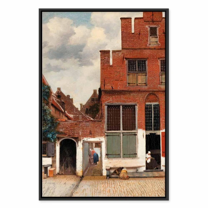 Obraz - Jan Vermeer – Uliczka