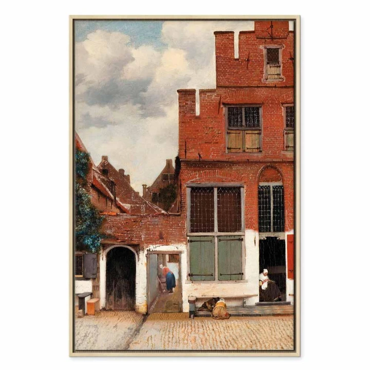 Obraz - Jan Vermeer – Uliczka