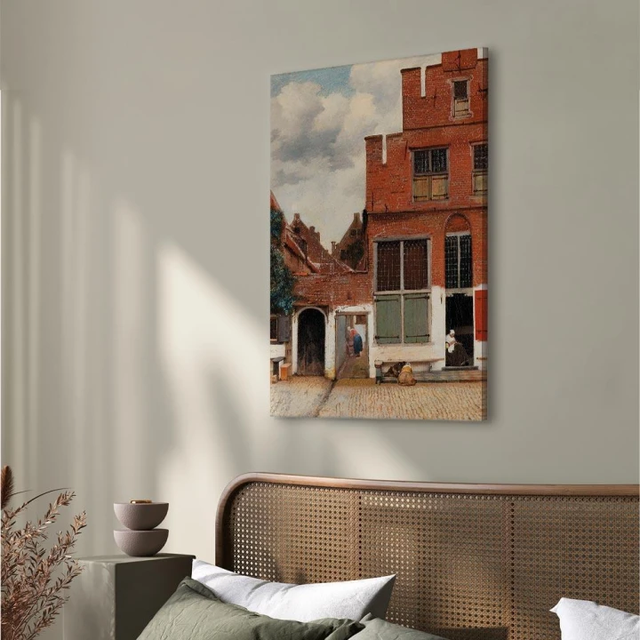 Obraz - Jan Vermeer – Uliczka