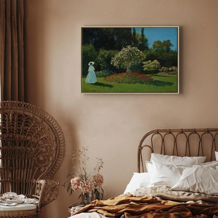Obraz - Claude Monet – Kobieta w ogrodzie
