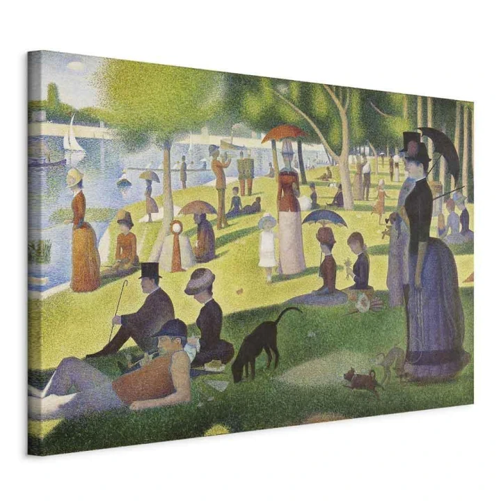 Obraz - Georges Seurat – Niedzielne popołudnie na wyspie Grande Jatte