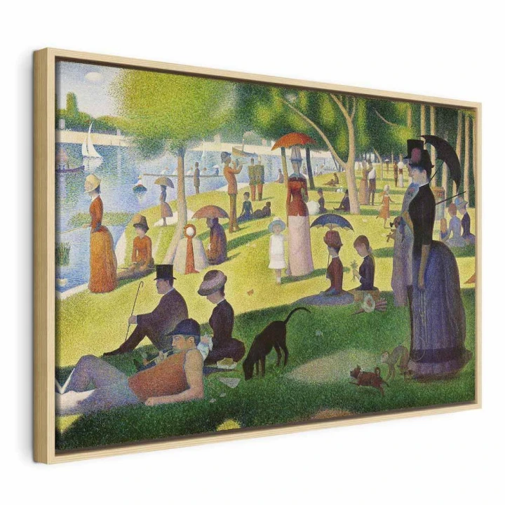 Obraz - Georges Seurat – Niedzielne popołudnie na wyspie Grande Jatte