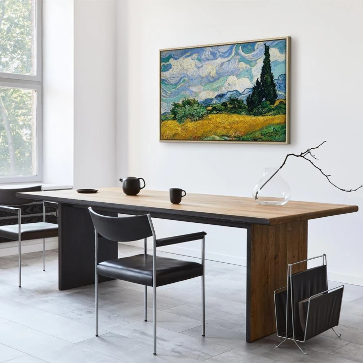 Obraz - Vincent Van Gogh – Pole pszenicy z cyprysami