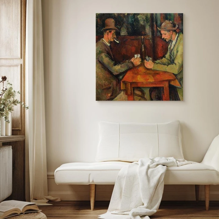 Obraz - Paul Cézanne – Grający w karty