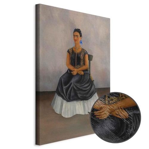 Obraz - Frida Kahlo – Autoportret z psem Itzcuintli