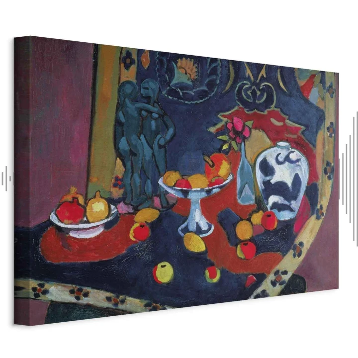 Obraz - Henri Matisse – Martwa natura z owocami i posągiem z brązu