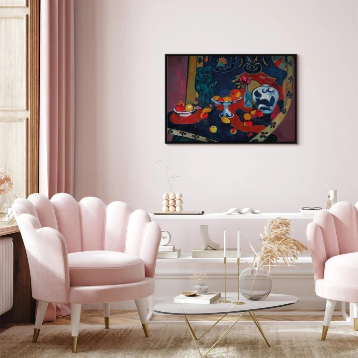 Obraz - Henri Matisse – Martwa natura z owocami i posągiem z brązu
