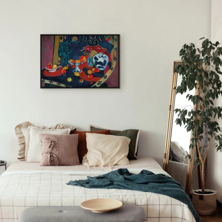 Obraz - Henri Matisse – Martwa natura z owocami i posągiem z brązu
