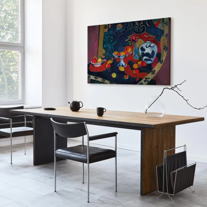 Obraz - Henri Matisse – Martwa natura z owocami i posągiem z brązu