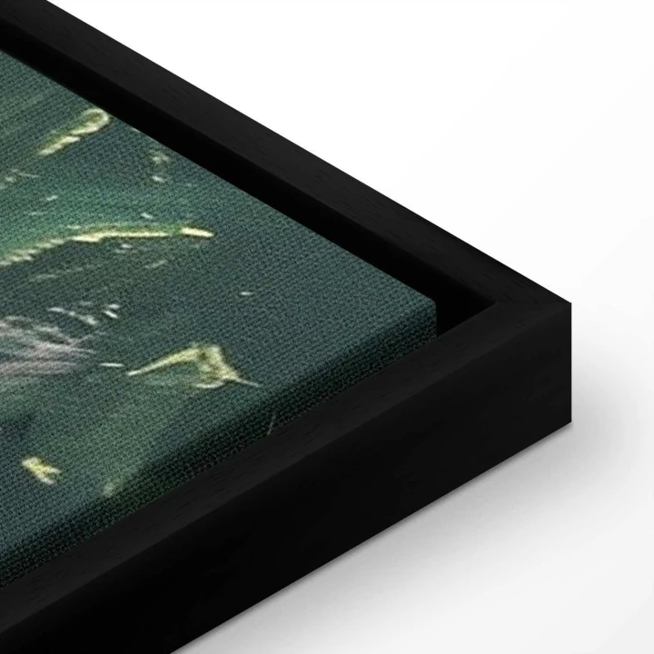 Obraz - Impresjonistyczny mostek - obraz mostu na malowniczym tle