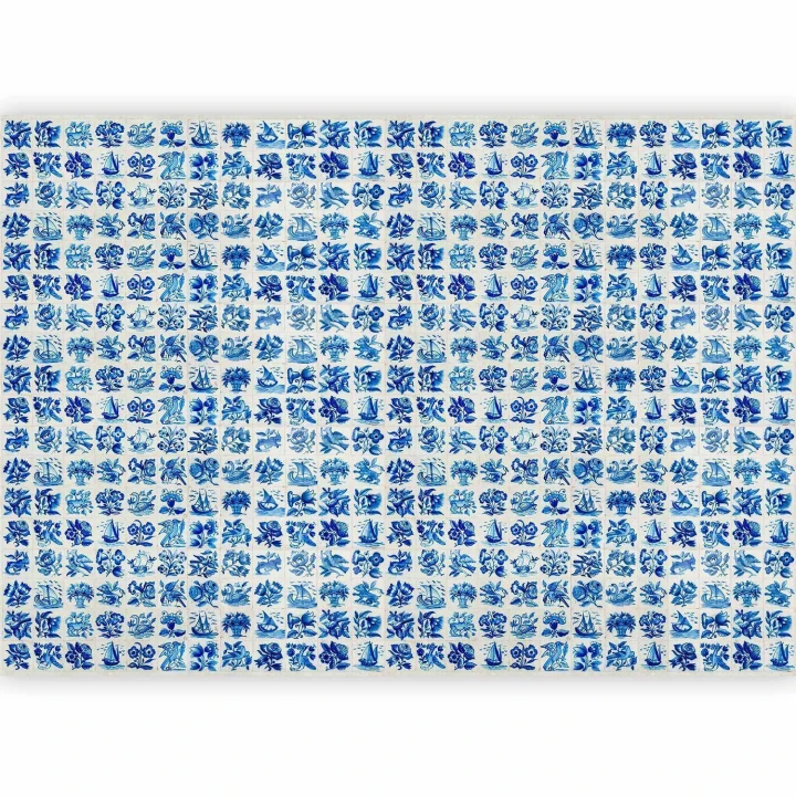 Fototapeta - Płytki azulejos - tradycyjne ceramiczne portugalskie kafle